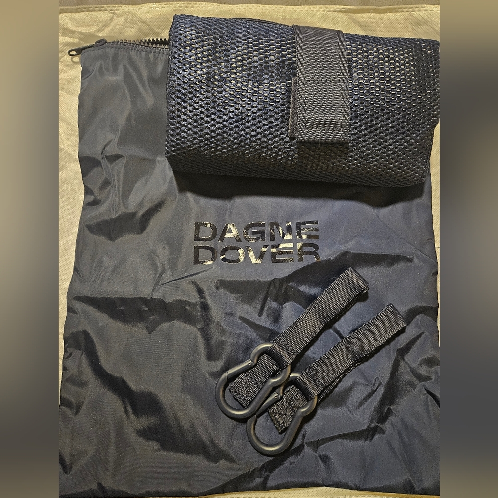 Dagne Dover stroller clips, changing pad and wet bag - Navy *make me an offer*